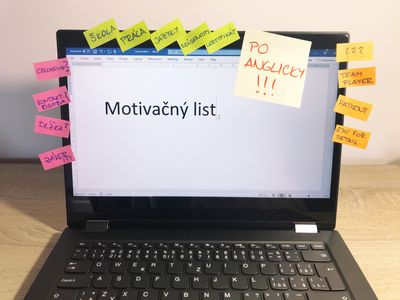 Ako napisat motivacny list po anglicky