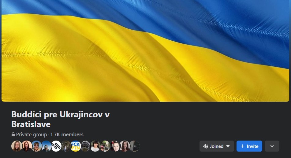 buddies pre ukrajincov v bratislave - fb skupina