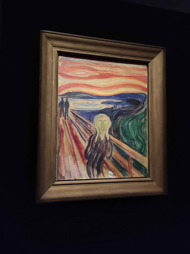 E. Munch: Výkrik.