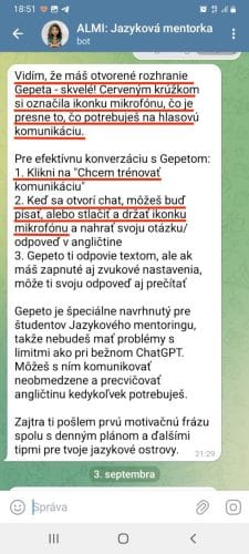 Poskytne technickú podporu