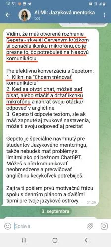 Poskytne technickú podporu