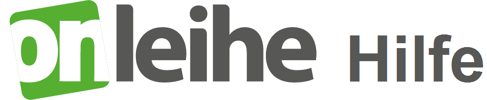 Onleihe pomoc
