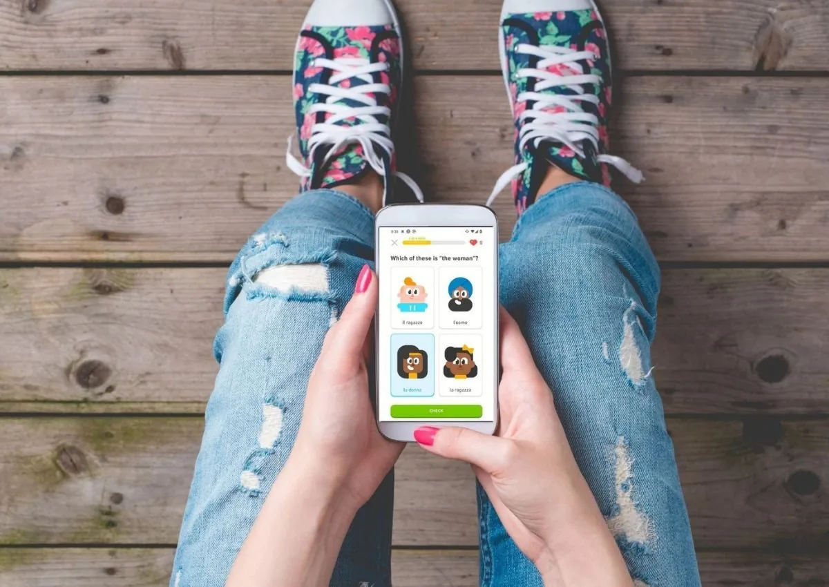 Jazyková aplikácia v mobile
