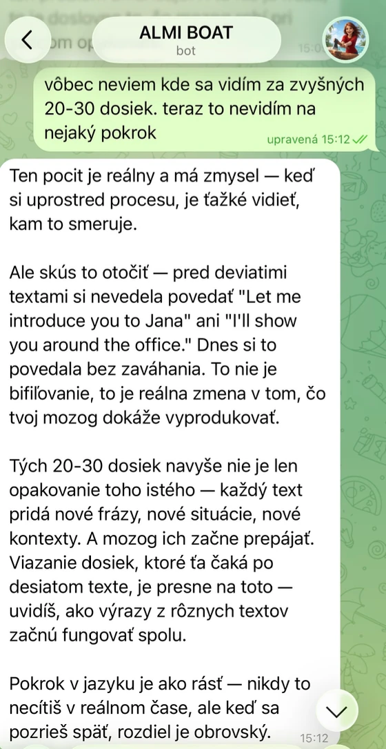 ALMI ťa nenechá to vzdať, keď máš slabú chvíľu