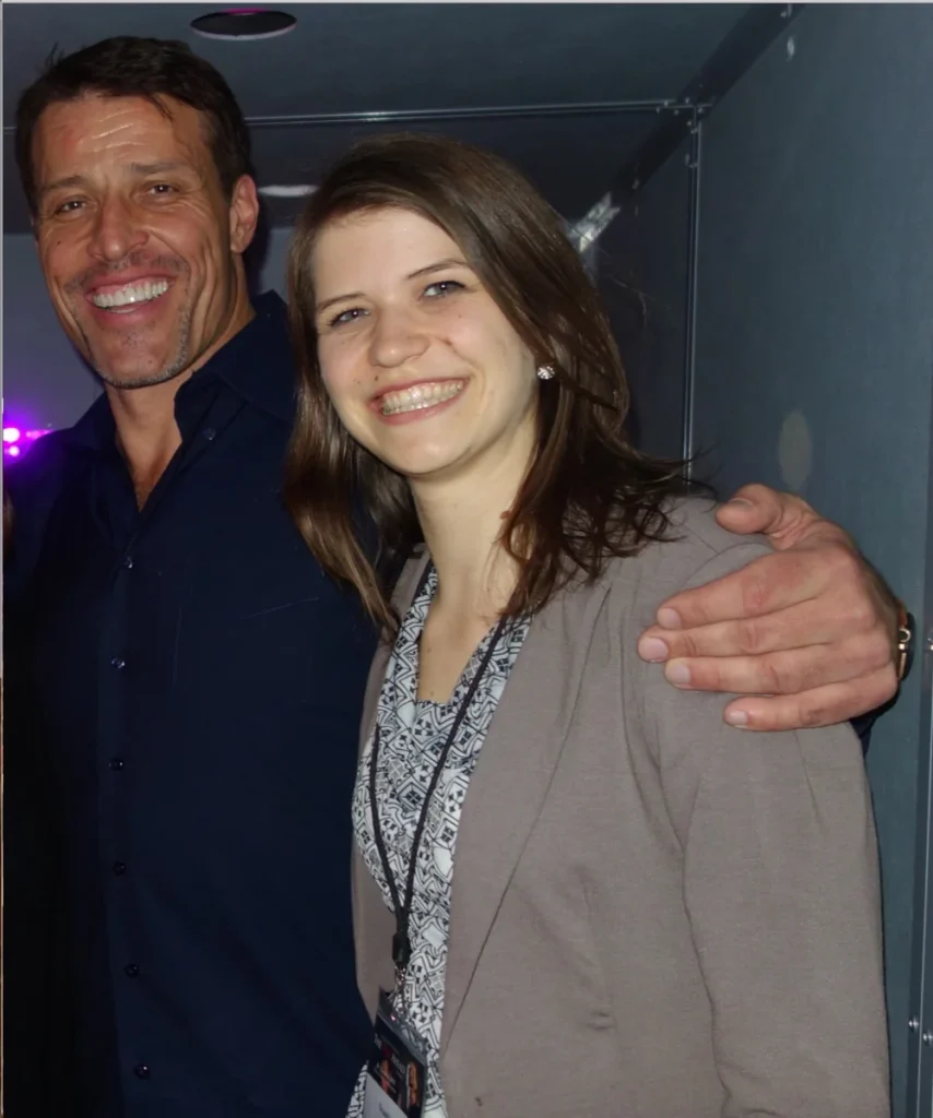 Lydka s Tonym Robbinsom