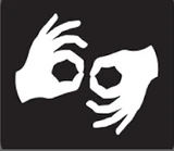 Logo posunkového jazyka